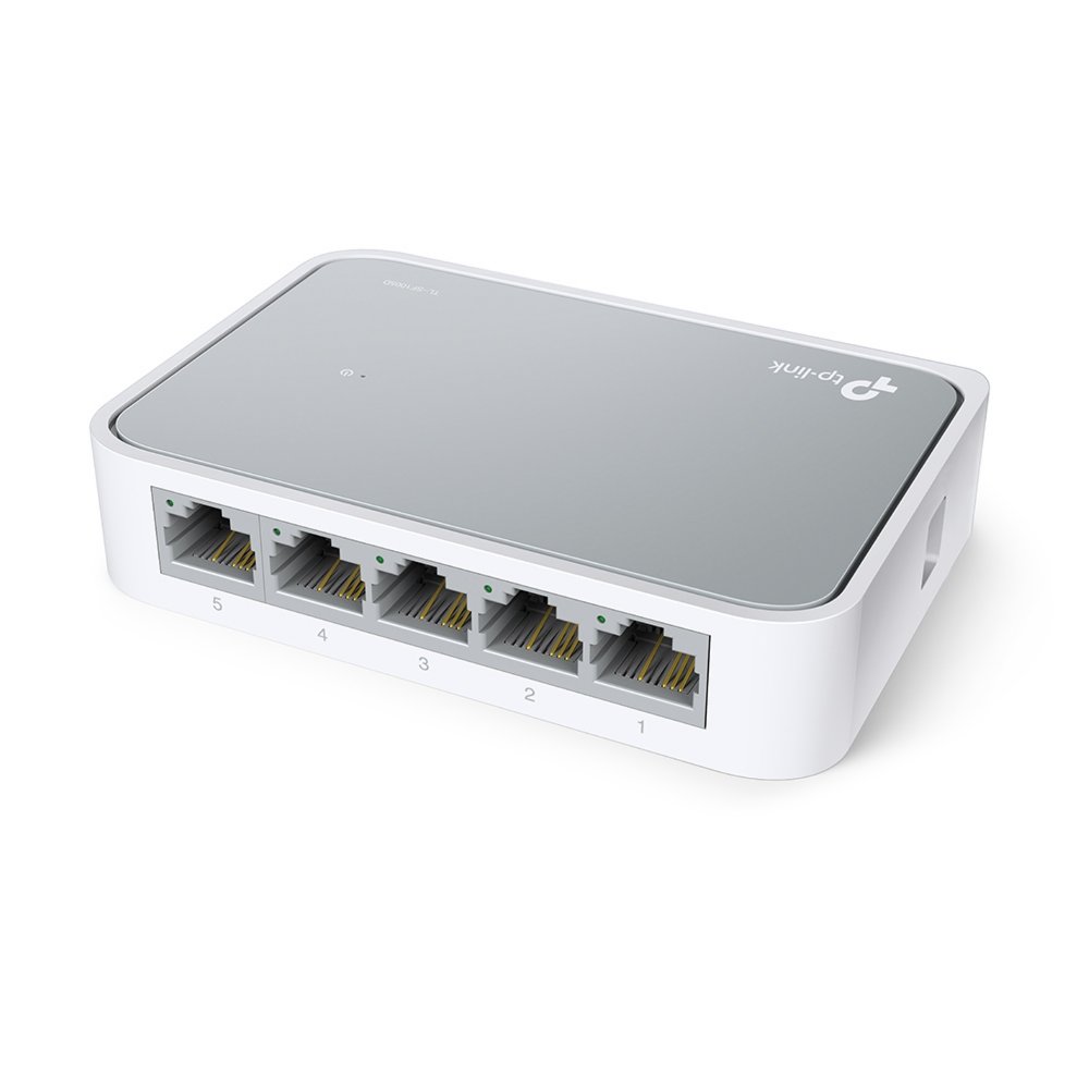 TP-Link TL-SF1005D | Unmanaged Switch | 5-poorts Fast Ethernet (10/100 Mbps) | Wit 4 TP-Link TL-SF1005D | Unmanaged Switch | 5-poorts Fast Ethernet (10/100 Mbps) | Wit - Afbeelding 4