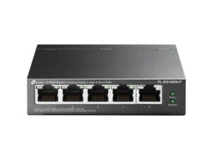TP-Link TL-SG1005LP | Unmanaged | Gigabit Ethernet (10/100/1000 Mbps) | Power over Ethernet (PoE)