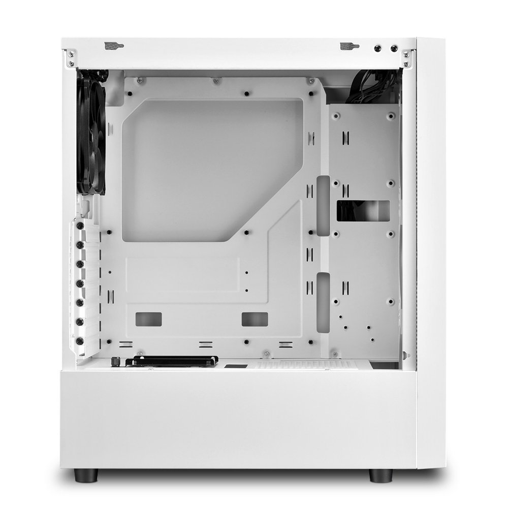 Sharkoon RGB Slider | Midi Tower Case | Wit 5 Sharkoon RGB Slider | Midi Tower Case | Wit - Afbeelding 5