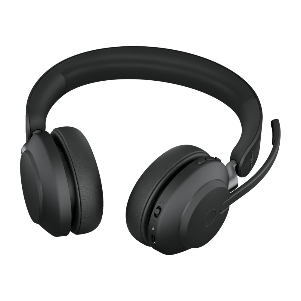 Jabra Evolve2 65 UC | Draadloze On-Ear Headset | Bluetooth | Zwart 4 Jabra Evolve2 65 UC | Draadloze On-Ear Headset | Bluetooth | Zwart - Afbeelding 4