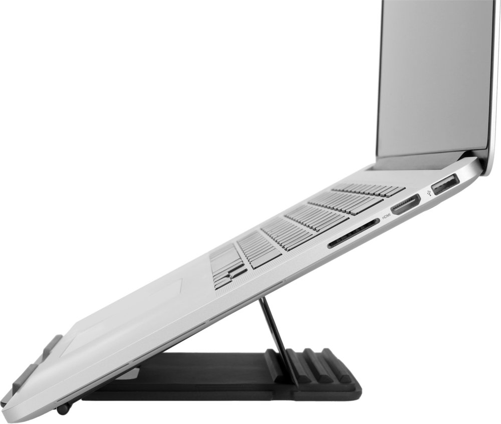 Mobiparts Laptopstandaard | Metaal | Zwart | Geschikt tot 17.3" 2 Mobiparts Laptopstandaard | Metaal | Zwart | Geschikt tot 17.3" - Afbeelding 2