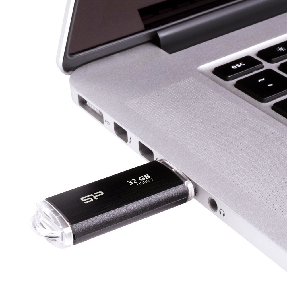 Silicon Power Blaze B02 | 32GB USB-A 3.2 Flash Drive | Zwart 11 Silicon Power Blaze B02 | 32GB USB-A 3.2 Flash Drive | Zwart - Afbeelding 11