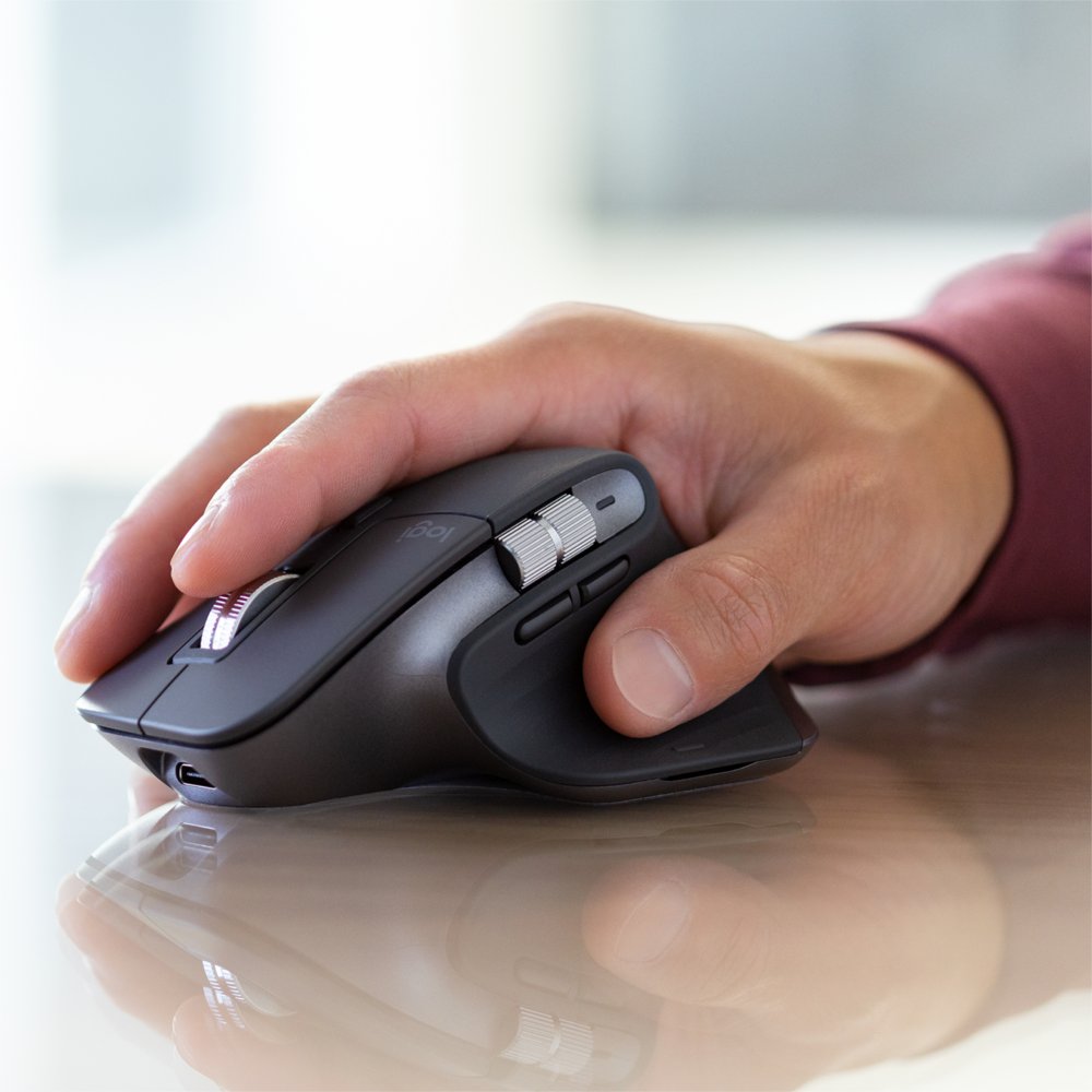 Logitech MX Keys Combo for Business Gen 2 | Draadloze Toetsenbord- en Muis-combo | RF / Bluetooth | QWERTY US International | Grafiet 5 Logitech MX Keys Combo for Business Gen 2 | Draadloze Toetsenbord- en Muis-combo | RF / Bluetooth | QWERTY US International | Grafiet - Afbeelding 5