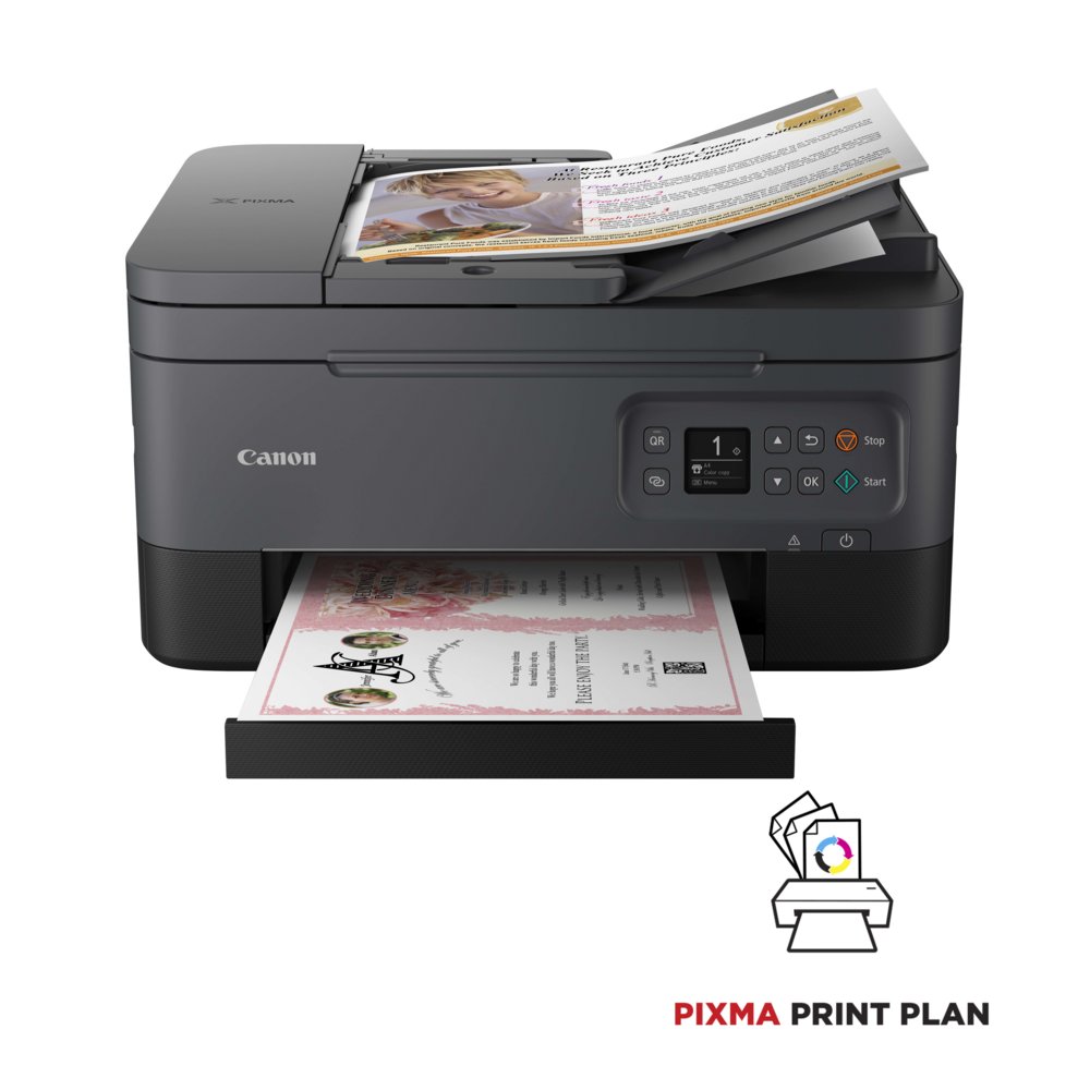 Canon PIXMA TS7450i | All-in-One Inkjetprinter | Kleur | A4 | 4800 × 1200 dpi | Wi-Fi | ADF 1 Canon PIXMA TS7450i | All-in-One Inkjetprinter | Kleur | A4 | 4800 × 1200 dpi | Wi-Fi | ADF