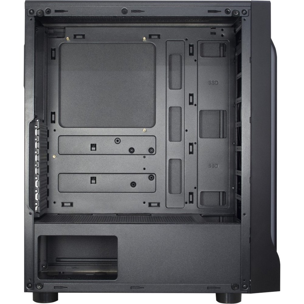 Inter-Tech A-3411 Creek RGB | Midi Tower | Zwart 7 Inter-Tech A-3411 Creek RGB | Midi Tower | Zwart - Afbeelding 7