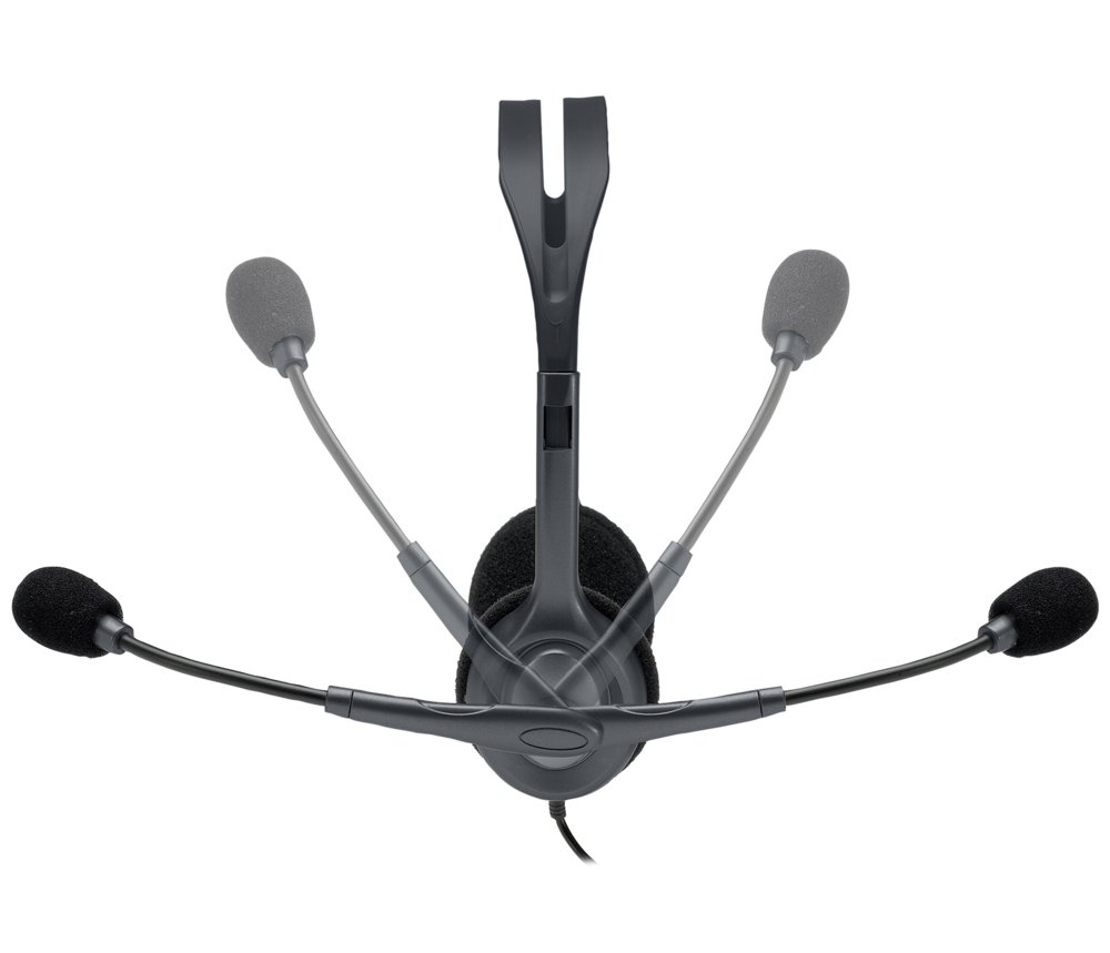 Logitech H111 | On-Ear Bedrade 3,5mm Koptelefoon met Microfoon | Grijs 4 Logitech H111 | On-Ear Bedrade 3,5mm Koptelefoon met Microfoon | Grijs - Afbeelding 4