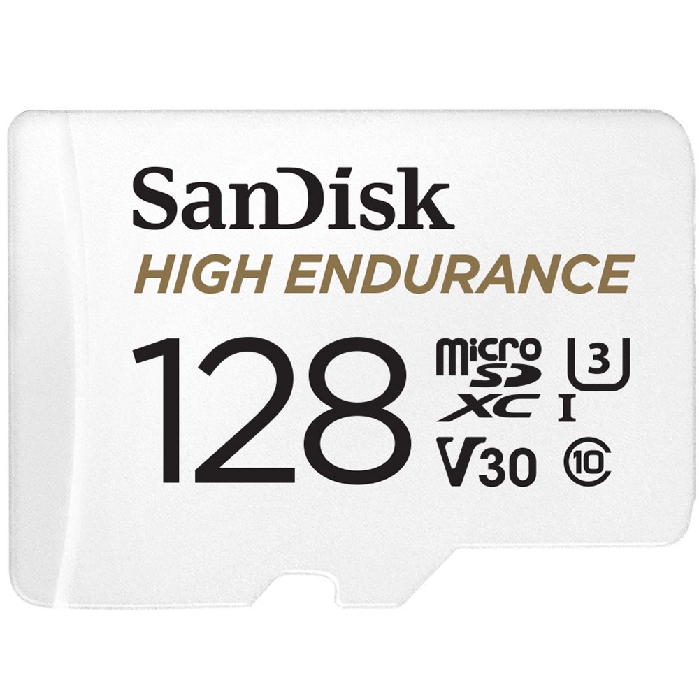 SanDisk High Endurance | MicroSDXC | 128GB | Class 10 | UHS-I U3 1 SanDisk High Endurance | MicroSDXC | 128GB | Class 10 | UHS-I U3