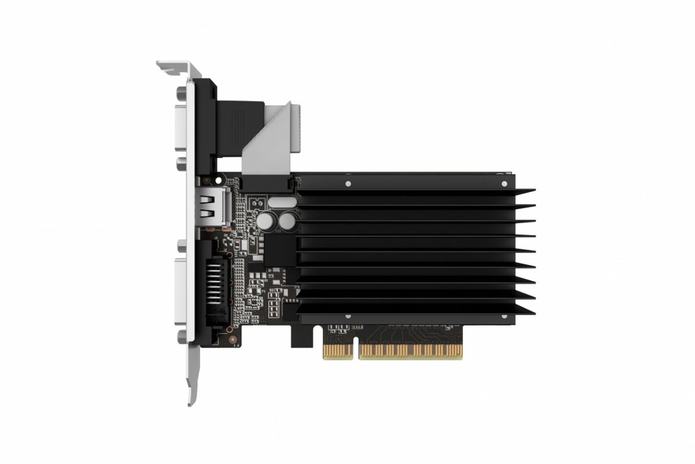 Palit GeForce GT 710 | 2GB GDDR3 VRAM | Passieve Koeling | Low Profile | Videokaart | GPU | NVIDIA 2 Palit GeForce GT 710 | 2GB GDDR3 VRAM | Passieve Koeling | Low Profile | Videokaart | GPU | NVIDIA - Afbeelding 2