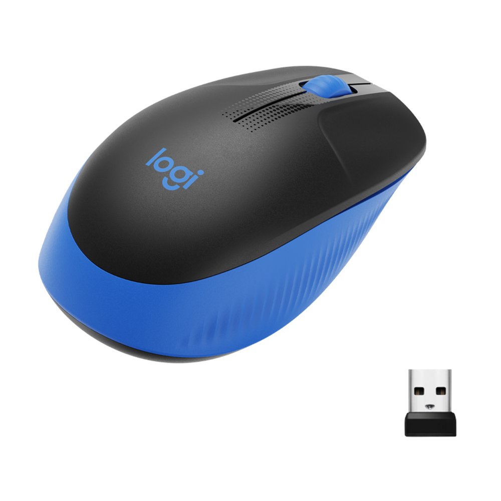 Logitech M190 | Draadloze Muis | Links- en Rechtshandig | RF | 1000 DPI | Zwart/Blauw 12 Logitech M190 | Draadloze Muis | Links- en Rechtshandig | RF | 1000 DPI | Zwart/Blauw - Afbeelding 12