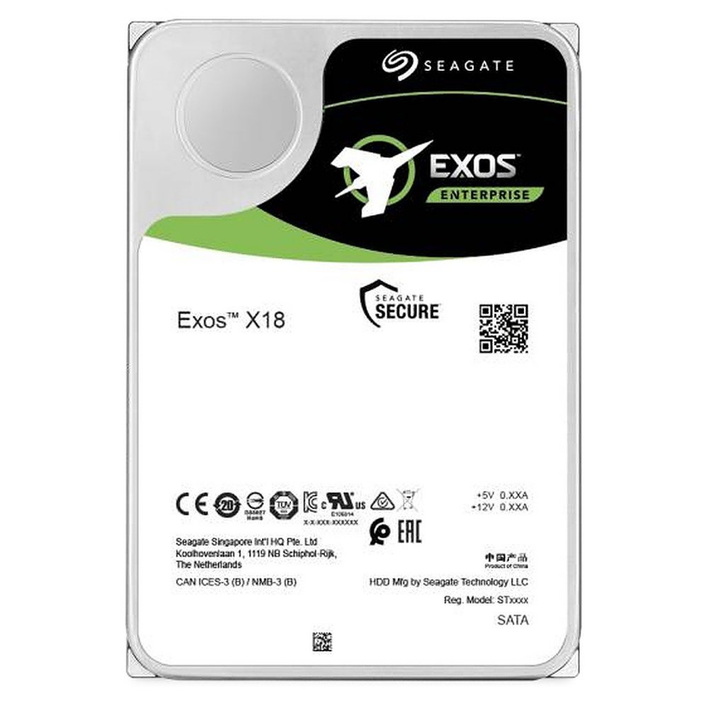 Seagate Exos X18 Enterprise HDD 3.5" | 16TB SATA III | 7200RPM 1 Seagate Exos X18 Enterprise HDD 3.5" | 16TB SATA III | 7200RPM