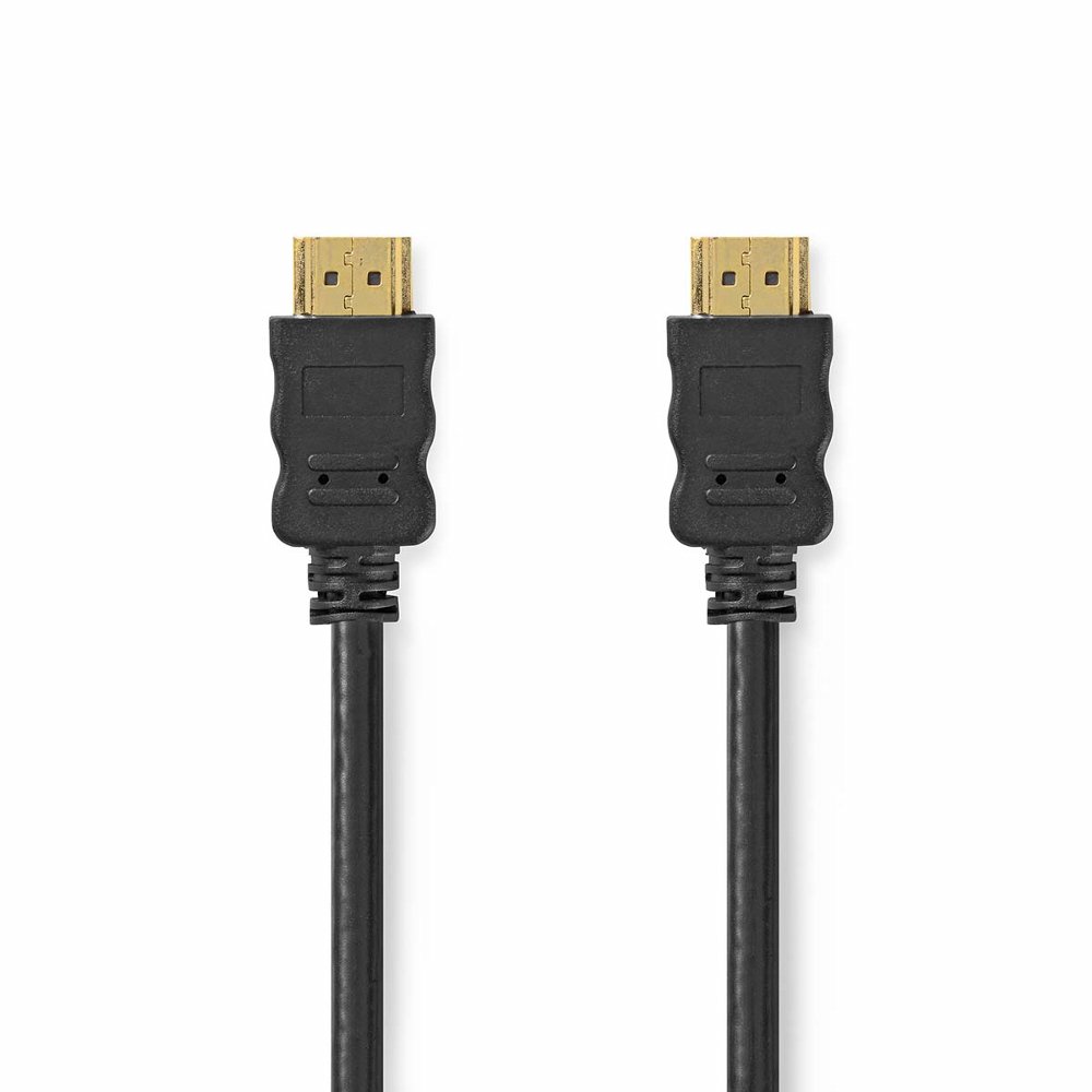 Nedis CVGL34060BK30 | HDMI kabel | 3 m | HDMI Type A (Standaard) Male-naar-Male | 4K | Zwart 1 Nedis CVGL34060BK20 | HDMI kabel | 2 m | HDMI Type A (Standaard) Male-naar-Male | 4K | Zwart