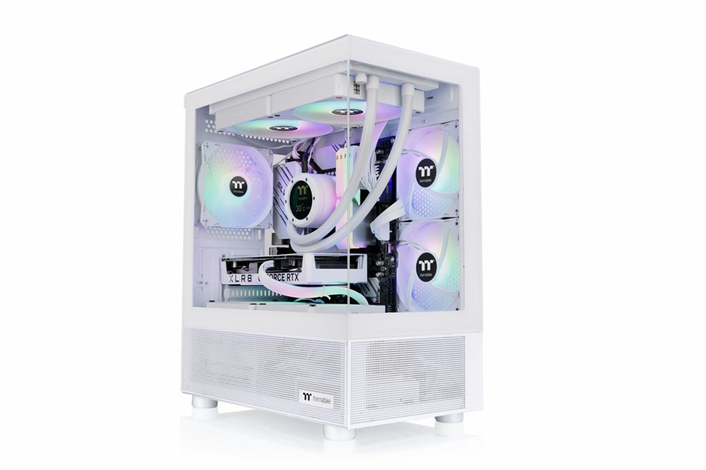 Thermaltake View 170 TG ARGB Snow | Micro Tower Case | Snow | OPEN BOX 2 Thermaltake View 170 TG ARGB Snow | Micro Tower Case | Snow | OPEN BOX - Afbeelding 2