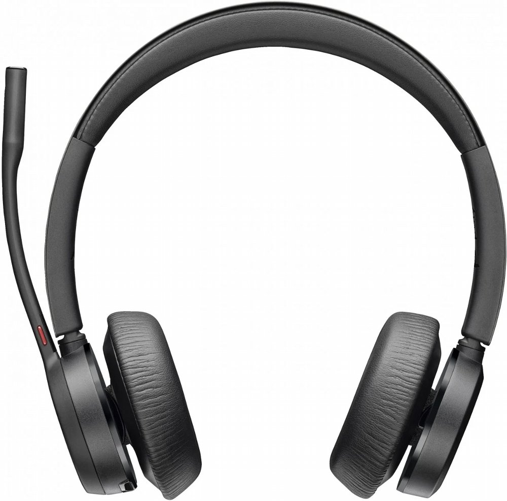 Poly Voyager 4320 MS Stereo | Bluetooth Headset | USB-A Dongle (BT700) | Zwart 4 Poly Voyager 4320 MS Stereo | Bluetooth Headset | USB-A Dongle (BT700) | Zwart - Afbeelding 4