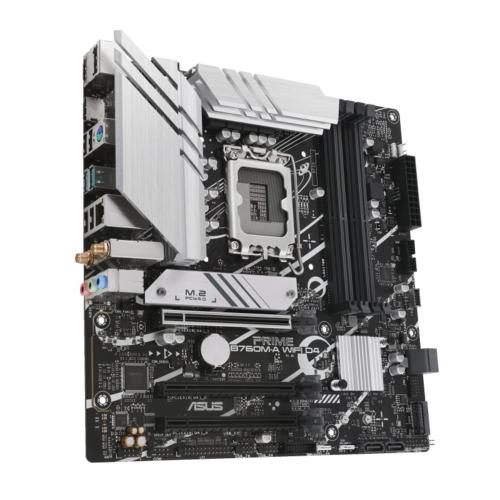 ASUS PRIME B760M-A WIFI D4 | Socket LGA 1700 | Intel B760 | 4xDDR4 | Micro-ATX | Moederbord 3 ASUS PRIME B760M-A WIFI D4 | Socket LGA 1700 | Intel B760 | 4xDDR4 | Micro-ATX | Moederbord - Afbeelding 3