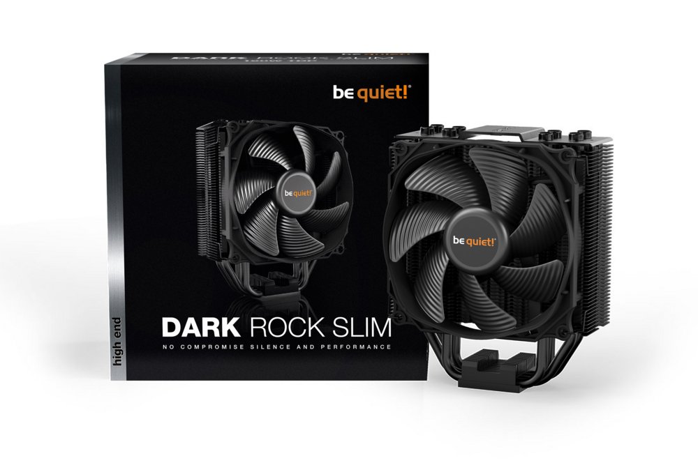be quiet! Dark Rock Slim | 180W TDP | 159mm Hoogte | 120mm Fan | CPU Luchtkoeler 6 be quiet! Dark Rock Slim | 180W TDP | 159mm Hoogte | 120mm Fan | CPU Luchtkoeler - Afbeelding 6