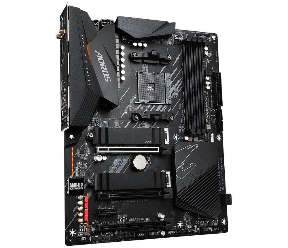 Gigabyte B550 AORUS ELITE AX V2 | Socket AM4 | AMD B550 | 4xDDR4 | ATX | Moederbord 3 Gigabyte B550 AORUS ELITE AX V2 | Socket AM4 | AMD B550 | 4xDDR4 | ATX | Moederbord - Afbeelding 3