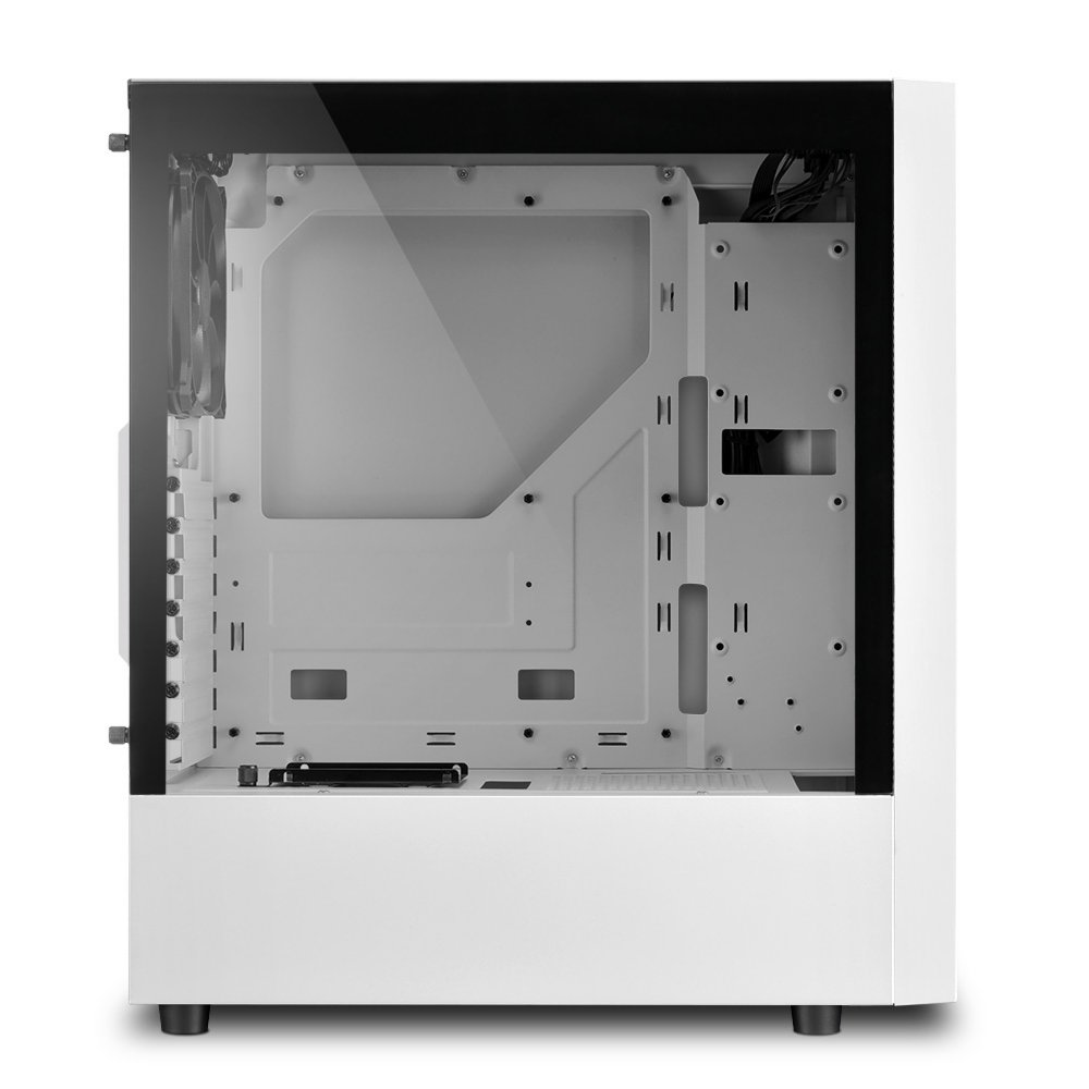 Sharkoon RGB Slider | Midi Tower Case | Wit 4 Sharkoon RGB Slider | Midi Tower Case | Wit - Afbeelding 4