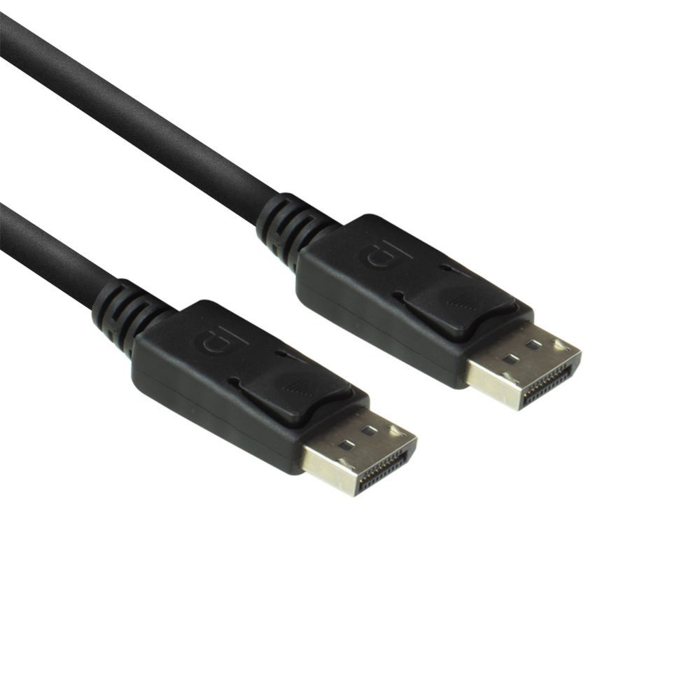 ACT AC3902 | DisplayPort Kabel | 2,0m | Zwart 1 ACT AC3902 | DisplayPort Kabel | 2
