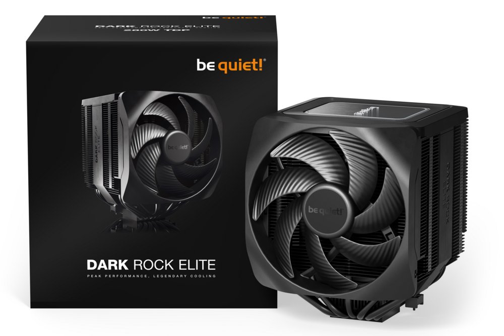 be quiet! Dark Rock Elite | 280W TDP | 168mm Hoogste | 135mm Fans | CPU Luchtkoeler 7 be quiet! Dark Rock Elite | 280W TDP | 168mm Hoogste | 135mm Fans | CPU Luchtkoeler - Afbeelding 7