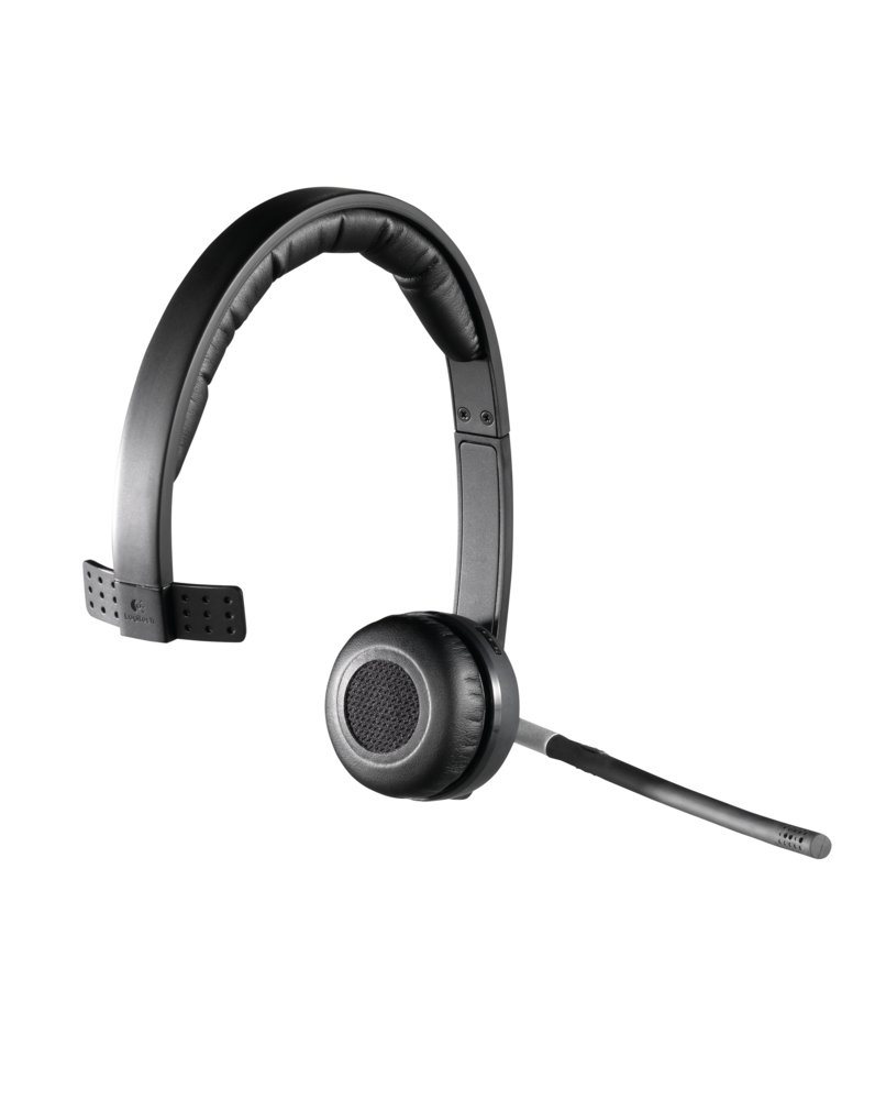 Logitech H820e | Draadloze Mono On-Ear Headset | Zwart 2 Logitech H820e | Draadloze Mono On-Ear Headset | Zwart - Afbeelding 2