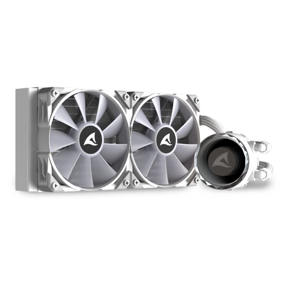 Sharkoon S80 RGB 240mm | White Edition | All-in-One CPU Waterkoeler 3 Sharkoon S80 RGB 240mm | White Edition | All-in-One CPU Waterkoeler - Afbeelding 3