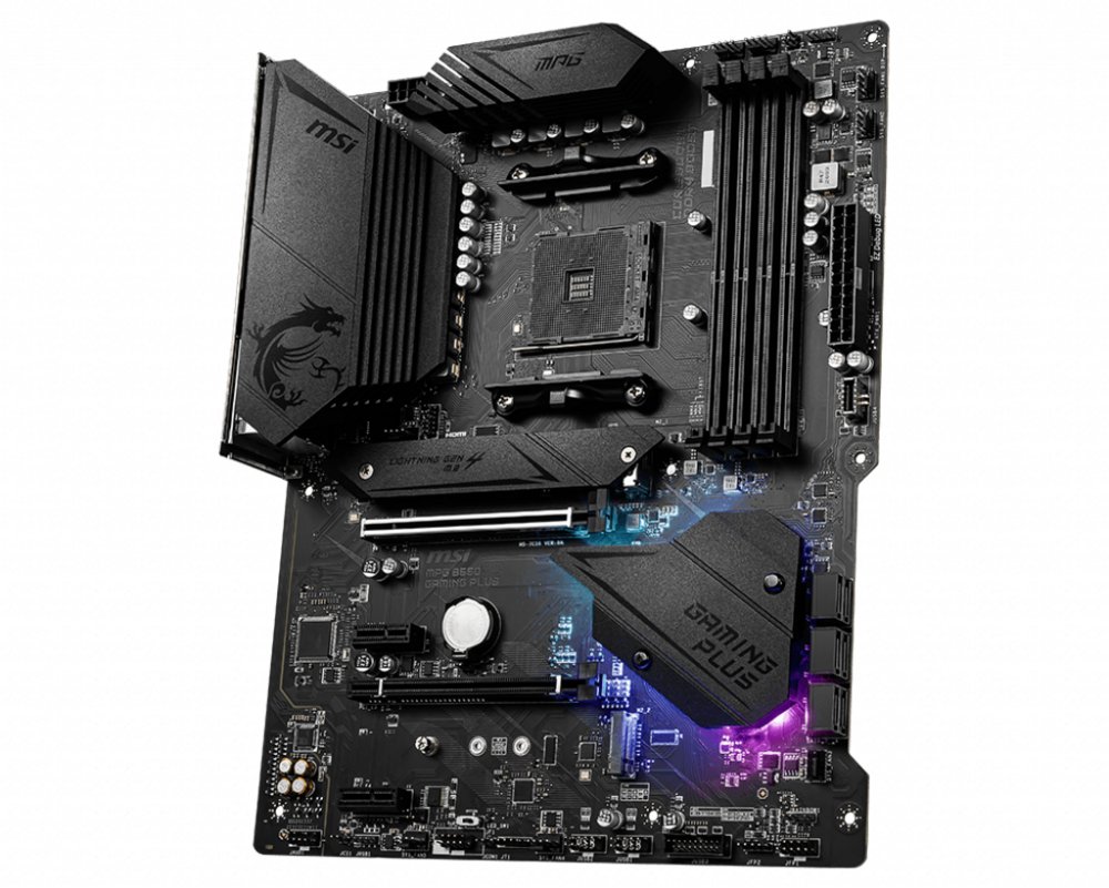 MSI MPG B550 Gaming Plus | Socket AM4 | Intel B550 | 4xDDR4 | ATX | Moederbord 3 MSI MPG B550 Gaming Plus | Socket AM4 | Intel B550 | 4xDDR4 | ATX | Moederbord - Afbeelding 3