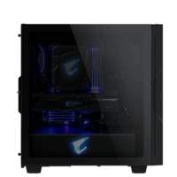 Gigabyte AORUS C300 Glass | Midi Tower Case | Zwart 3 Gigabyte AORUS C300 Glass | Midi Tower Case | Zwart - Afbeelding 3