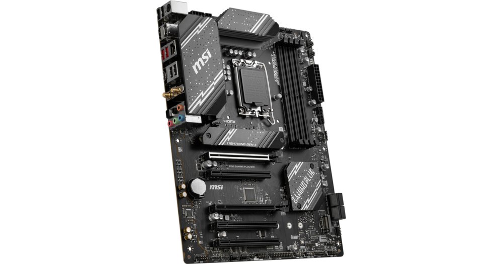 MSI B760 GAMING PLUS WIFI | Socket LGA 1700 | Intel B760 | 4xDDR5 | ATX | Moederbord 2 MSI B760 GAMING PLUS WIFI | Socket LGA 1700 | Intel B760 | 4xDDR5 | ATX | Moederbord - Afbeelding 2