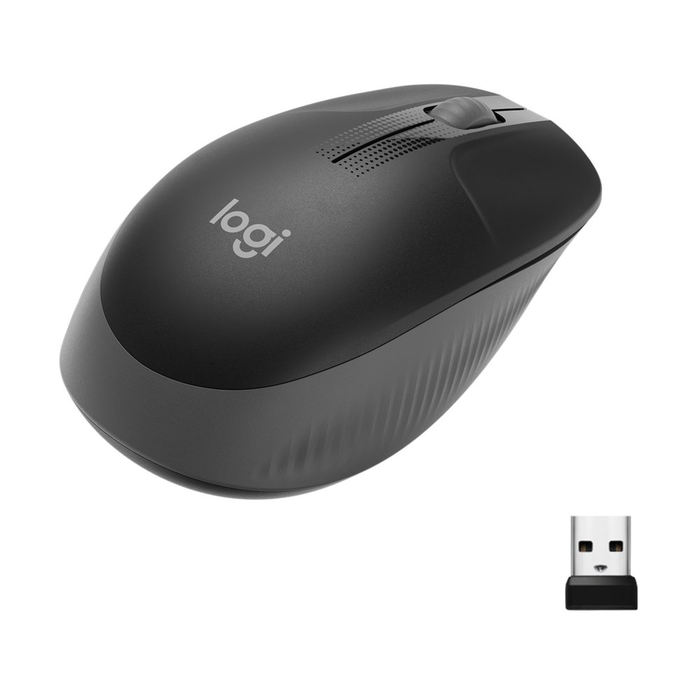 Logitech M190 | Draadloze Muis | Links- en Rechtshandig | RF | 1000 DPI | Zwart 5 Logitech M190 | Draadloze Muis | Links- en Rechtshandig | RF | 1000 DPI | Zwart - Afbeelding 5
