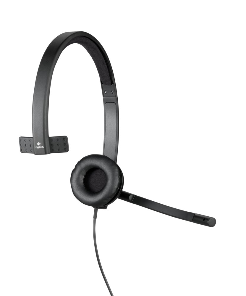 Logitech H570e | Bedrade On-ear Mono Headset | USB-A | Zwart 3 Logitech H570e | Bedrade On-ear Mono Headset | USB-A | Zwart - Afbeelding 3