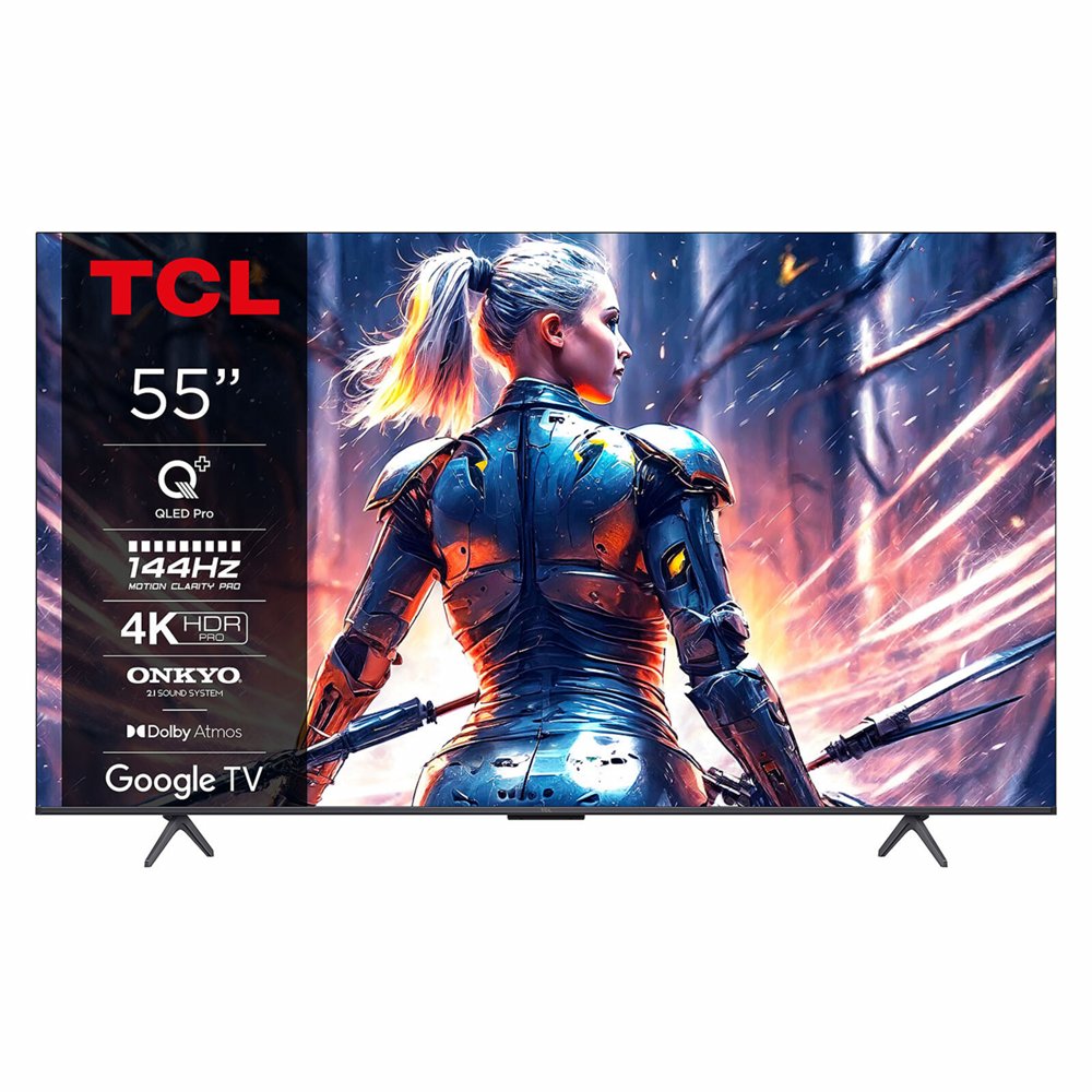 TCL 55C71B 55" | Ultra HD 4K QLED Smart TV | Google TV + Wifi | Dolby Vision & HDR10 | Quantum Dot Technologie + Slim Design | 120Hz 1 TCL 55C71B 55" | Ultra HD 4K QLED Smart TV | Google TV + Wifi | Dolby Vision & HDR10 | Quantum Dot Technologie + Slim Design | 120Hz