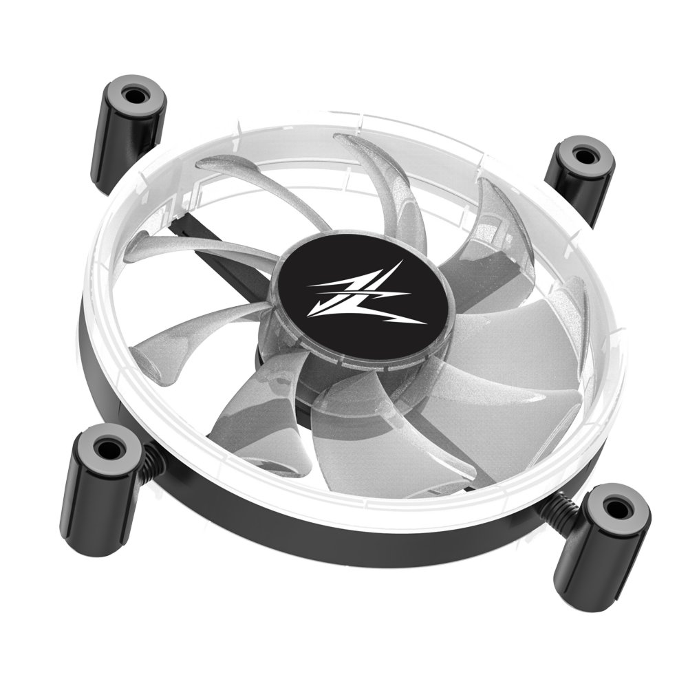 Zalman ZM-LF120 RGB | 120mm Case Fan 4 Zalman ZM-LF120 RGB | 120mm Case Fan - Afbeelding 4
