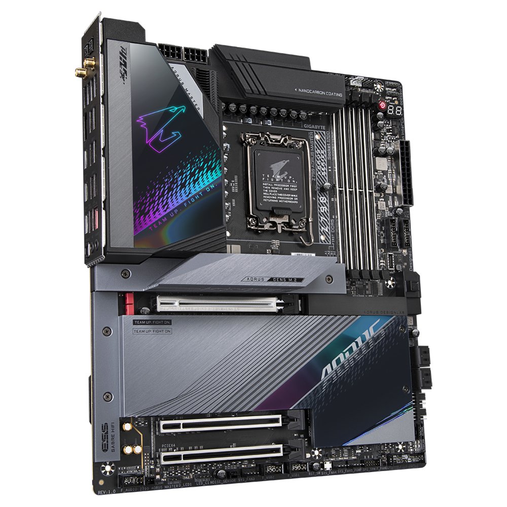 Gigabyte Z790 AORUS MASTER | Socket LGA 1700 | Intel Z790 | 4xDDR5 | Extended ATX | Moederbord 3 Gigabyte Z790 AORUS MASTER | Socket LGA 1700 | Intel Z790 | 4xDDR5 | Extended ATX | Moederbord - Afbeelding 3