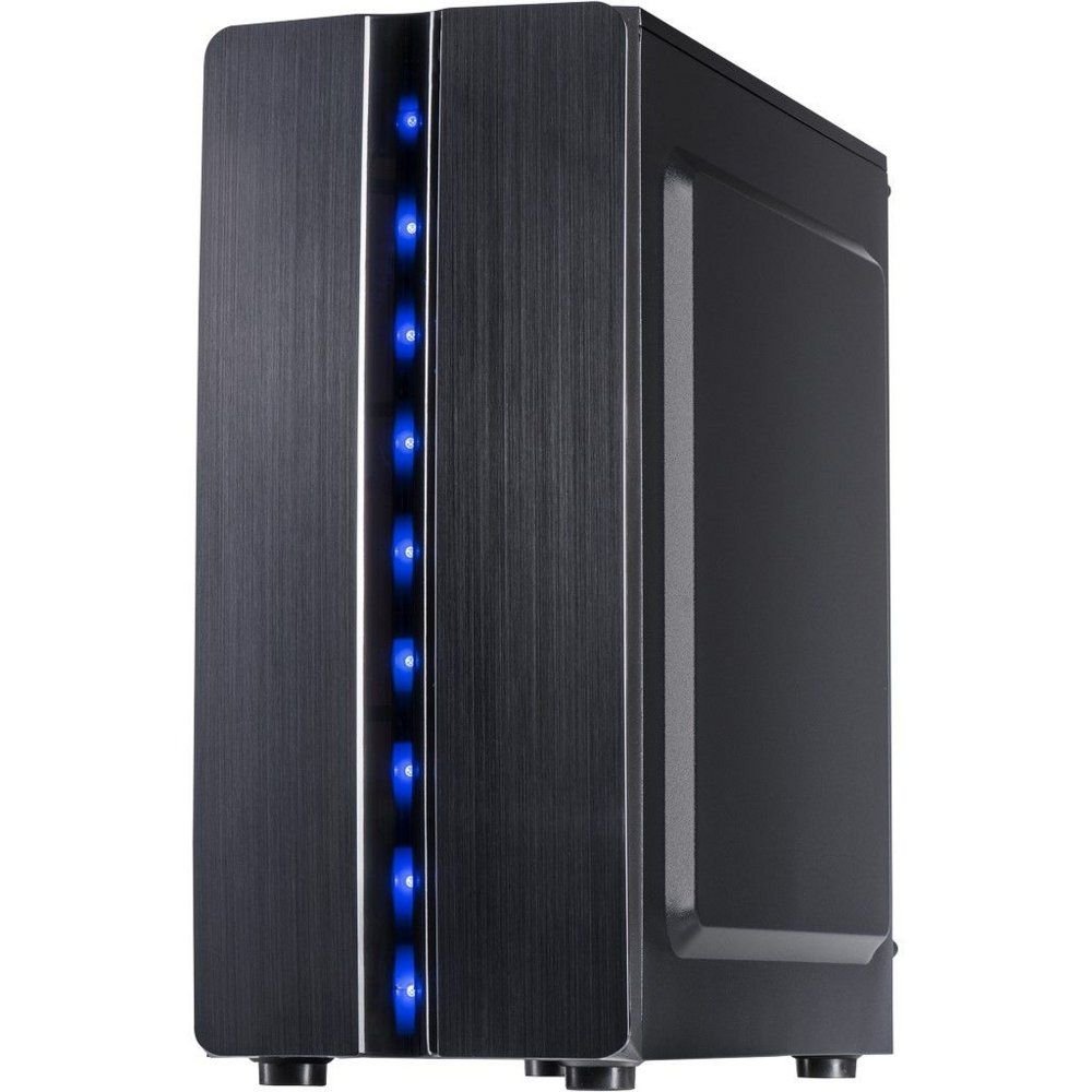 Inter-Tech Thunder Blue Light | Midi Tower Case | Zwart | RENEWED 9 Inter-Tech Thunder Blue Light | Midi Tower Case | Zwart | RENEWED - Afbeelding 9