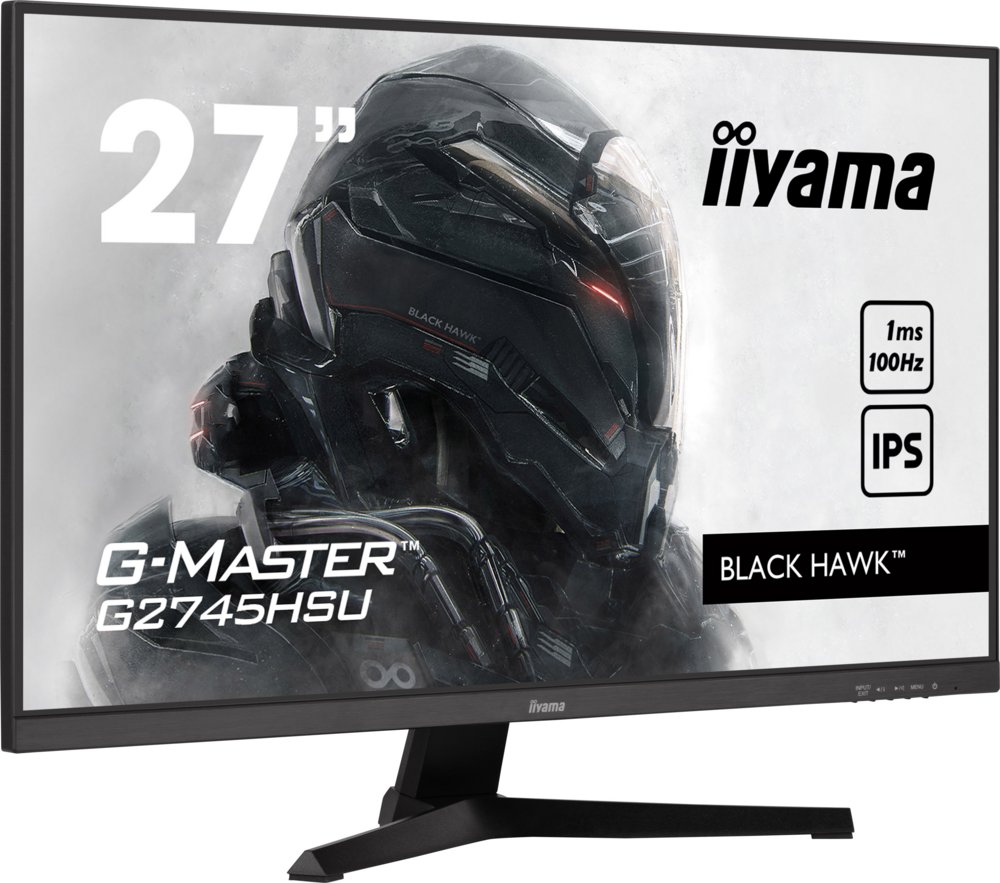 iiyama G-Master G2745HSU-B1 27" | 1920x1080 IPS | 100Hz | Gaming Monitor 2 iiyama G-Master G2745HSU-B1 27" | 1920x1080 IPS | 100Hz | Gaming Monitor - Afbeelding 2