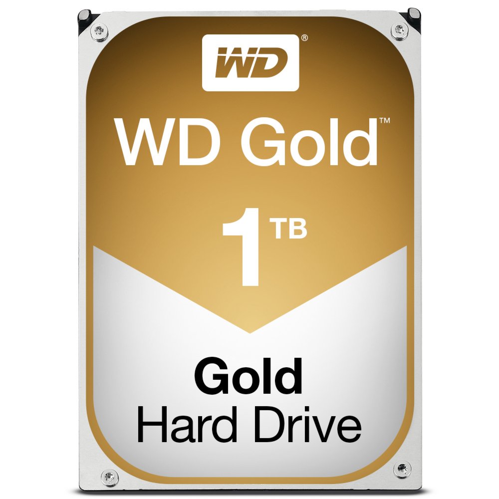 Western Digital Gold Enterprise HDD 3.5" | 1TB SATA III | 7200RPM 1 Western Digital Gold Enterprise HDD 3.5" | 1TB SATA III | 7200RPM