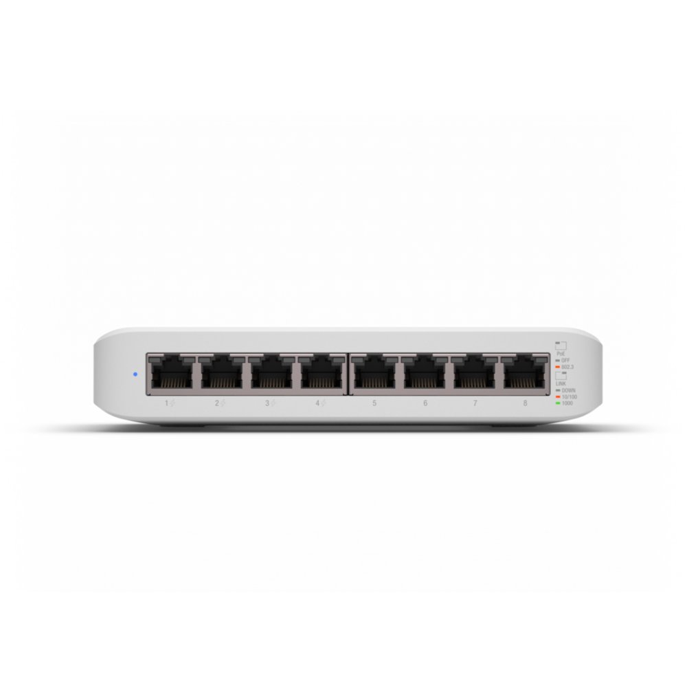 Ubiquiti UniFi Switch Lite 8 PoE | Managed L2 Switch | 8 Poorten | Gigabit Ethernet (10/100/1000) | Power over Ethernet (PoE) | Wit 3 Ubiquiti UniFi Switch Lite 8 PoE | Managed L2 Switch | 8 Poorten | Gigabit Ethernet (10/100/1000) | Power over Ethernet (PoE) | Wit - Afbeelding 3