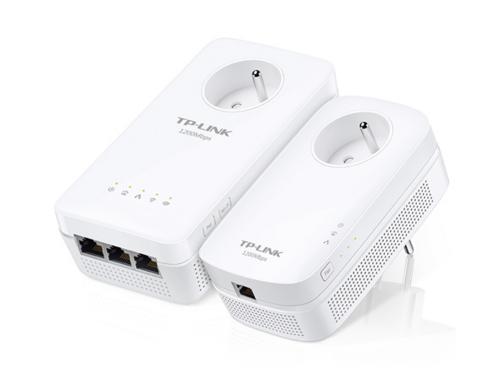 TP-Link TL-WPA8631P KIT | AV1300 Powerline Adapter Set | 1300 Mbps | Gigabit Ethernet | Wi-Fi AC1200 | Met Stopcontact | Wit 2 TP-Link TL-WPA8631P KIT | AV1300 Powerline Adapter Set | 1300 Mbps | Gigabit Ethernet | Wi-Fi AC1200 | Met Stopcontact | Wit - Afbeelding 2