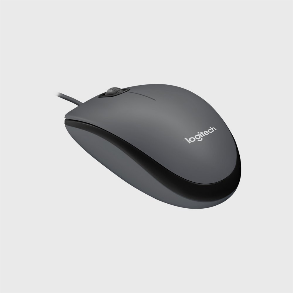 Logitech M100 | Bekabelde Muis | Links- en Rechtshandig | USB-A | 1000 DPI | Zwart 4 Logitech M100 | Bekabelde Muis | Links- en Rechtshandig | USB-A | 1000 DPI | Zwart - Afbeelding 4
