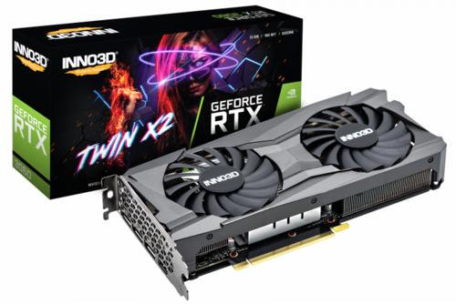 Inno3D GeForce RTX 3060 TWIN X2 | 12GB GDDR6 VRAM | Videokaart | GPU | Nvidia 3 Inno3D GeForce RTX 3060 TWIN X2 | 12GB GDDR6 VRAM | Videokaart | GPU | Nvidia - Afbeelding 3