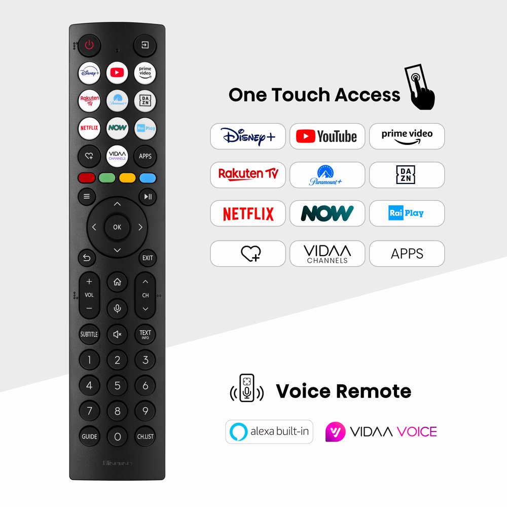 Hisense 75E79NQ 75" | 4K Ultra HD QLED Smart TV | VIDAA + Wifi | Dolby Vision voor Betoverende Beeldkwaliteit | Quantum Dot voor Rijke Kleuren | 60Hz 3 Hisense 75E79NQ 75" | 4K Ultra HD QLED Smart TV | VIDAA + Wifi | Dolby Vision voor Betoverende Beeldkwaliteit | Quantum Dot voor Rijke Kleuren | 60Hz - Afbeelding 3