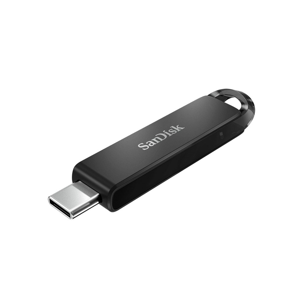 SanDisk Ultra | 32GB USB-C 3.2 Flash Drive | Zwart 1 SanDisk Ultra | 128GB USB-C 3.2 Flash Drive | Zwart