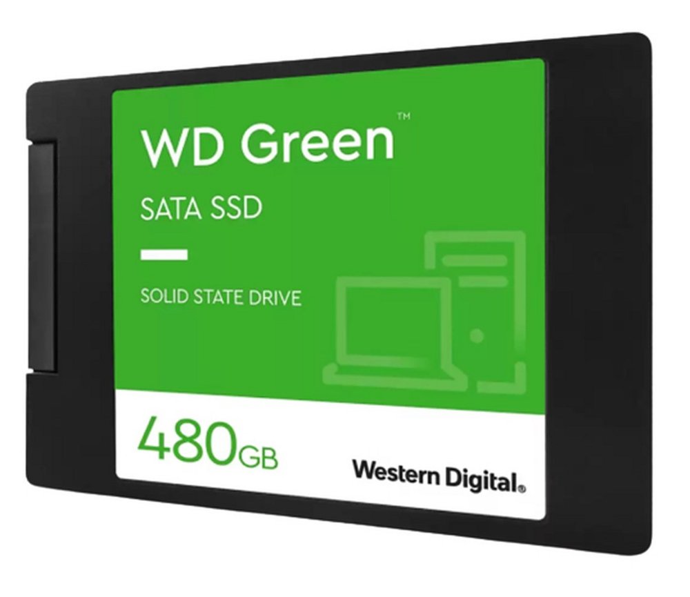 Western Digital Green | 480GB SATA SSD | 2.5'' | 545MB/s Lezen | 480MB/s Schrijven 1 Western Digital Green | 480GB SATA SSD | 2.5'' | 545MB/s Lezen | 480MB/s Schrijven