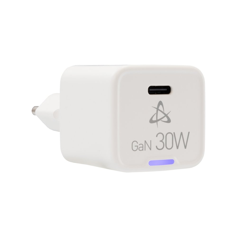 SBOX USB Oplader HC-30 | 30W GaN | USB Type-C | Wit 1 SBOX USB Oplader HC-30 | 30W GaN | USB Type-C | Wit