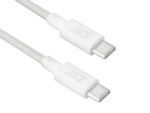 ACT AC3080 | USB 2.0 Kabel | USB-C naar USB-C | 60W | 480Mbps | Wit | 1 Meter