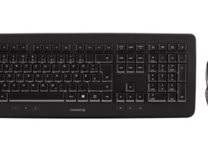 CHERRY DW 5100 | Draadloze Muis- en Toetsenbordcombo RF | QWERTY US | Zwart
