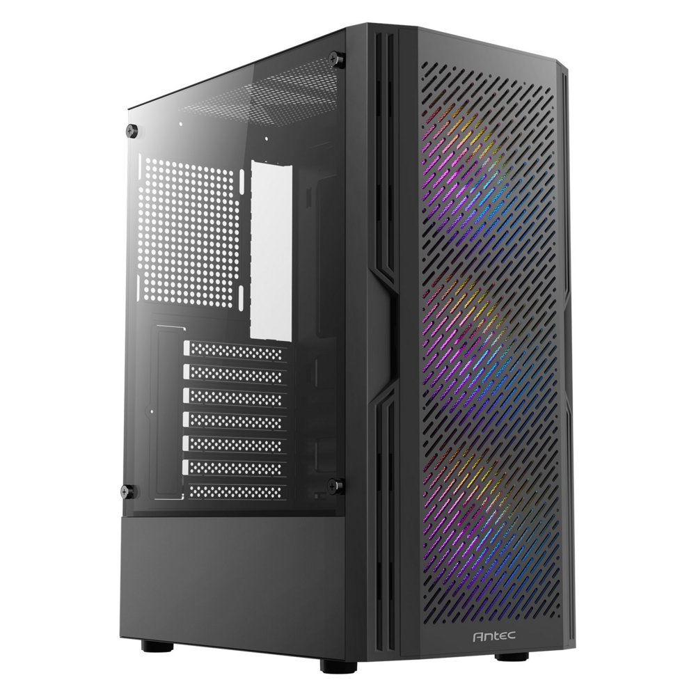 Antec AX20 | Mid Tower Gaming Behuizing | RGB-verlichting | Goede Airflow | ATX-compatibel 1 Antec AX20 | Mid Tower Gaming Behuizing | RGB-verlichting | Goede Airflow | ATX-compatibel