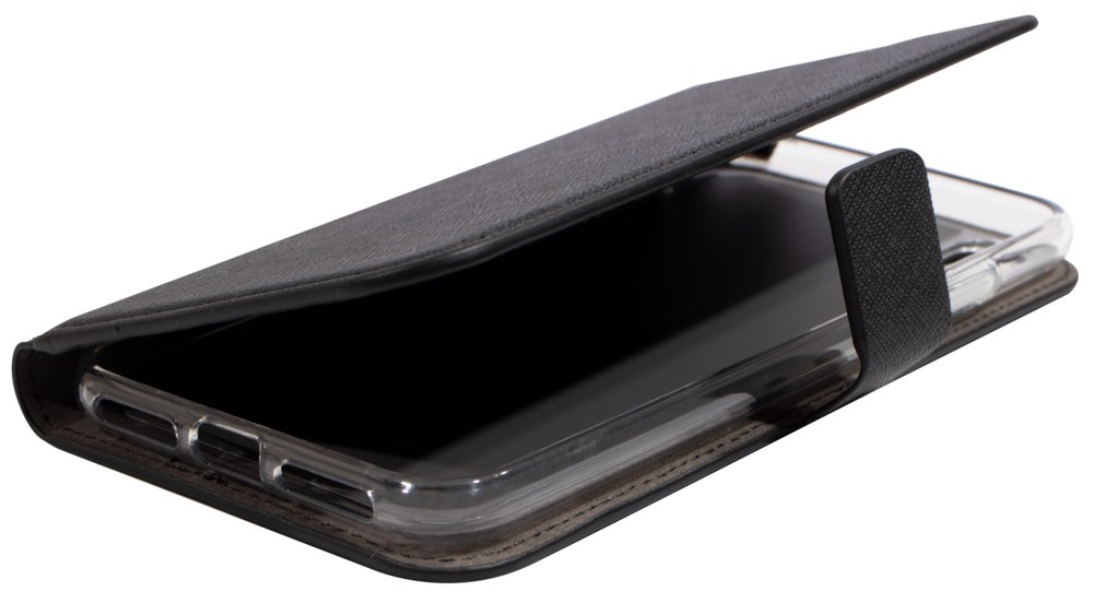 Mobiparts Saffiano Wallet Case | Apple iPhone XS Max | Black 5 Mobiparts Saffiano Wallet Case | Apple iPhone XS Max | Black - Afbeelding 5