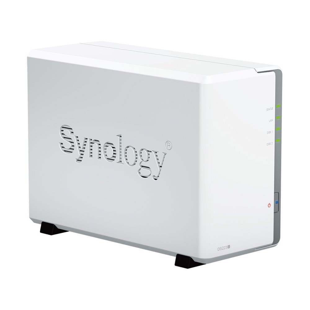 Synology DiskStation DS223j NAS | 2 Drive Bays | 1x Gigabit Ethernet | Wit 6 Synology DiskStation DS223j NAS | 2 Drive Bays | 1x Gigabit Ethernet | Wit - Afbeelding 6
