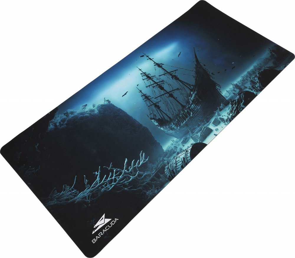 Baracuda LEVIATHAN | Gaming Mousepad | 75x35cm | Anti-slip 3 Baracuda LEVIATHAN | Gaming Mousepad | 75x35cm | Anti-slip - Afbeelding 3